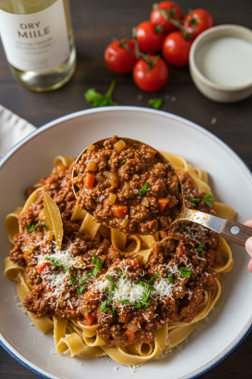 Slow Cooker Bolognese Sauce