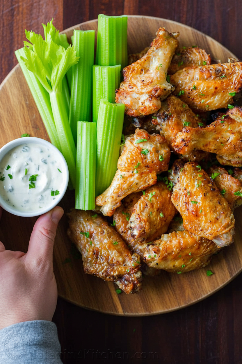 Air Fryer Chicken Wings (Extra Crispy!)
