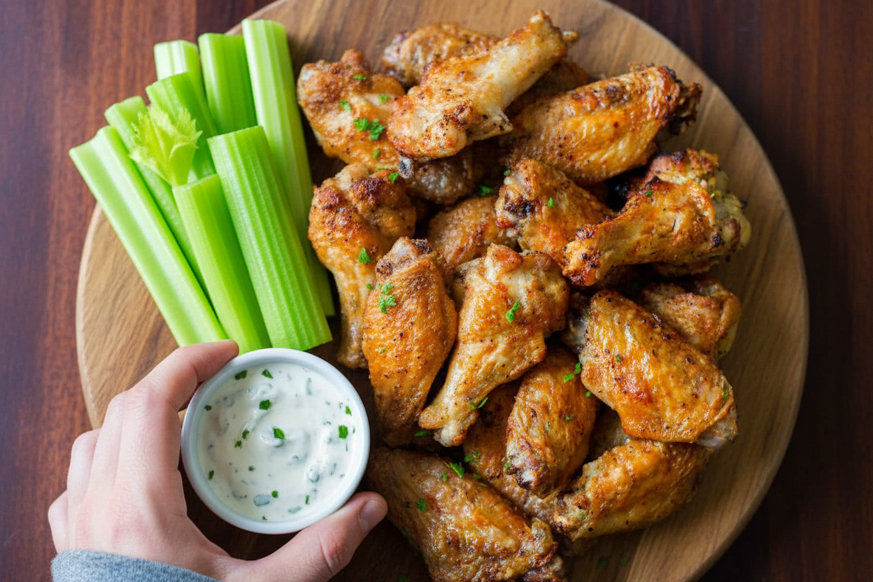 Extra Crispy Air Fryer Chicken Wings Recipe
