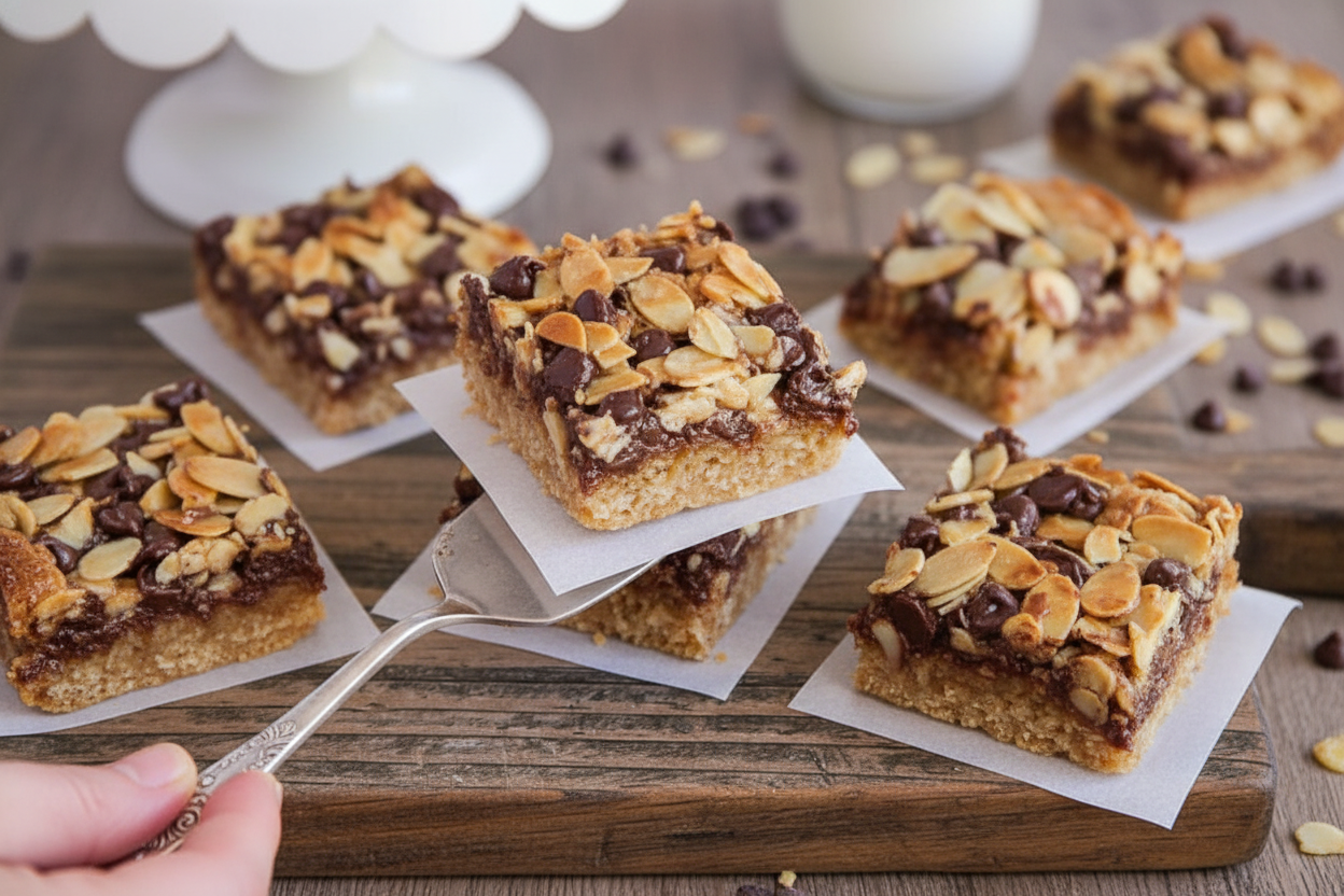 Almond Toffee Bars Recipe Easy Homemade Treat