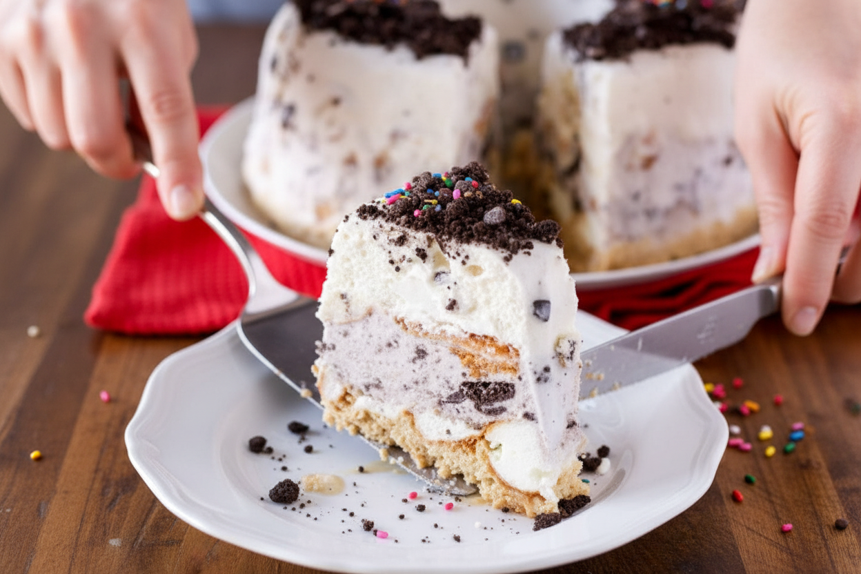 Angel Food Ice Cream Cake Recipe