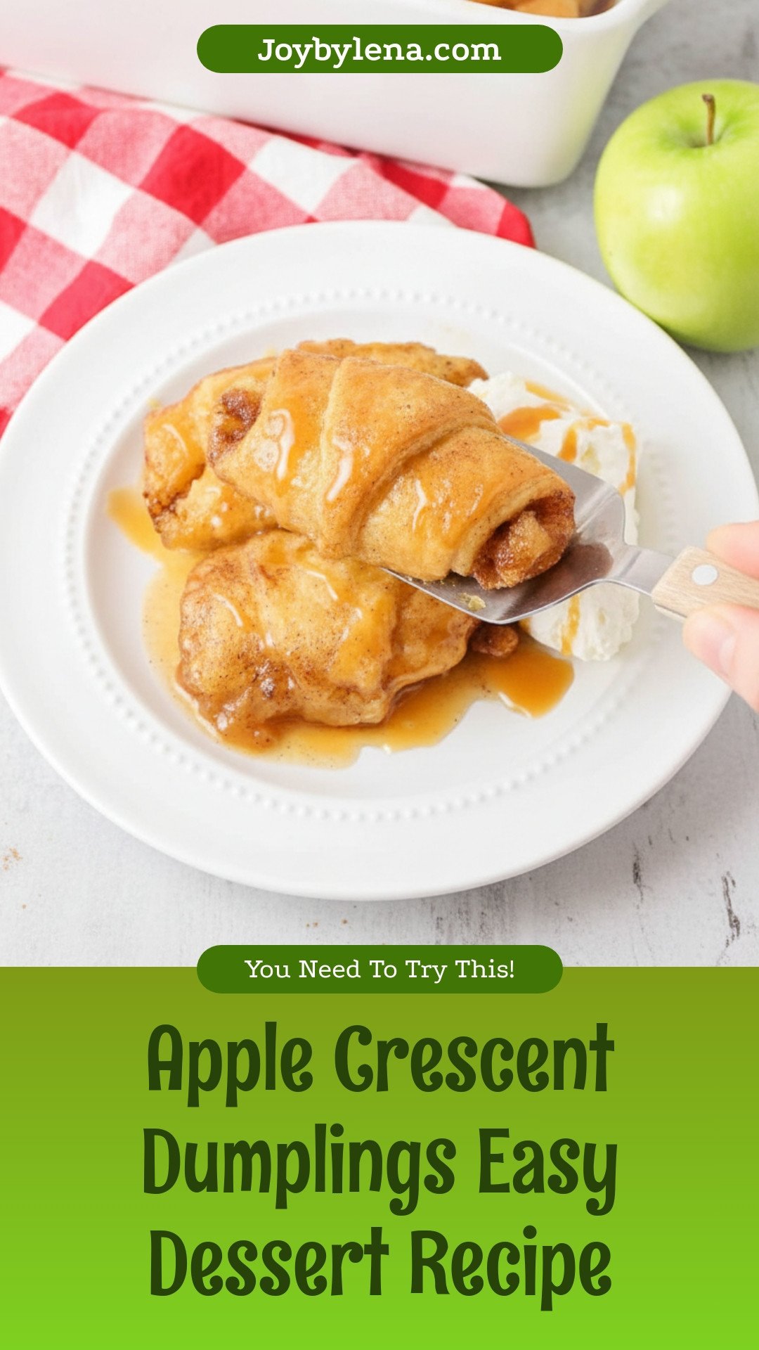 Apple Crescent Dumplings