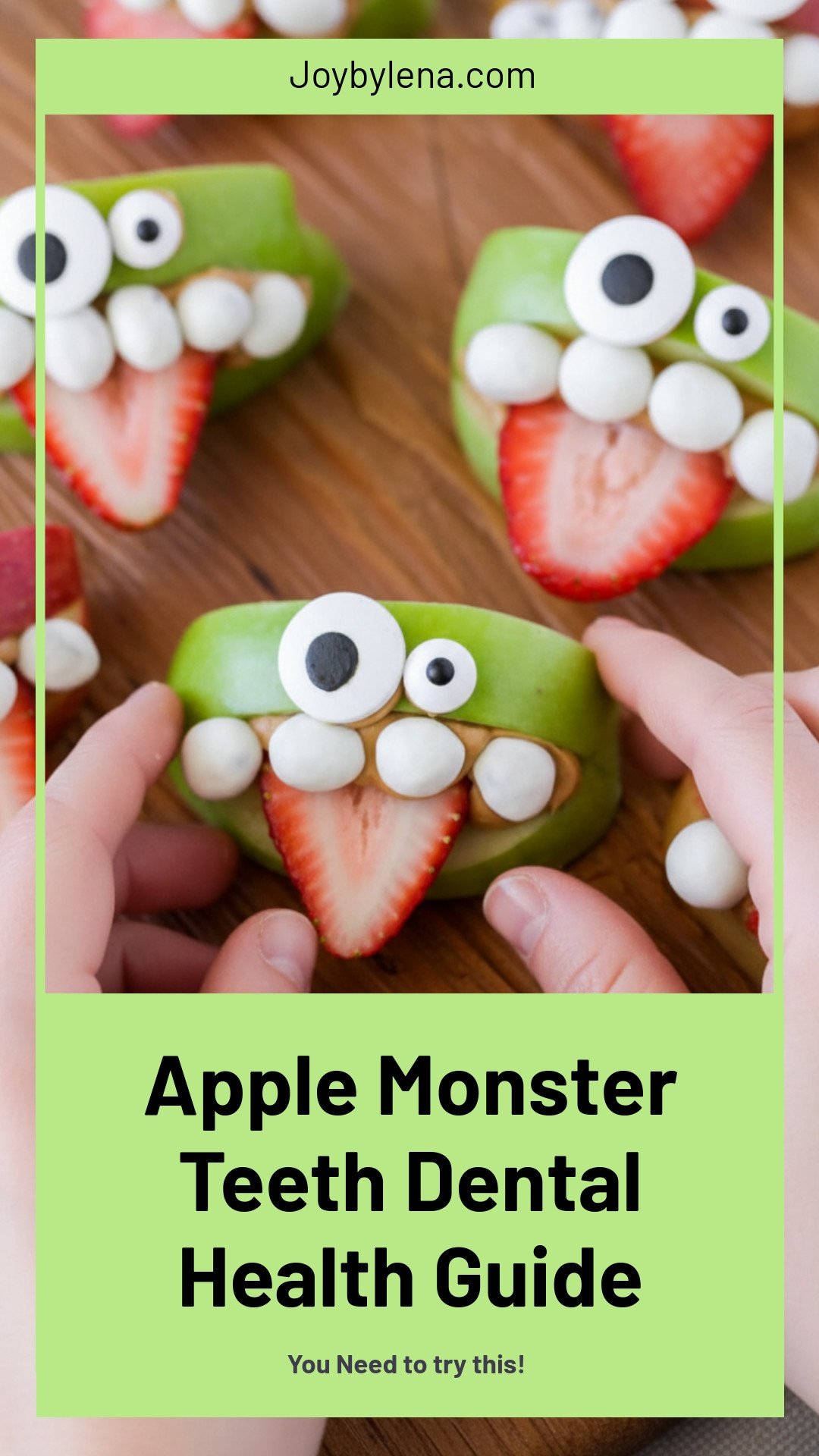 Apple Monster Teeth