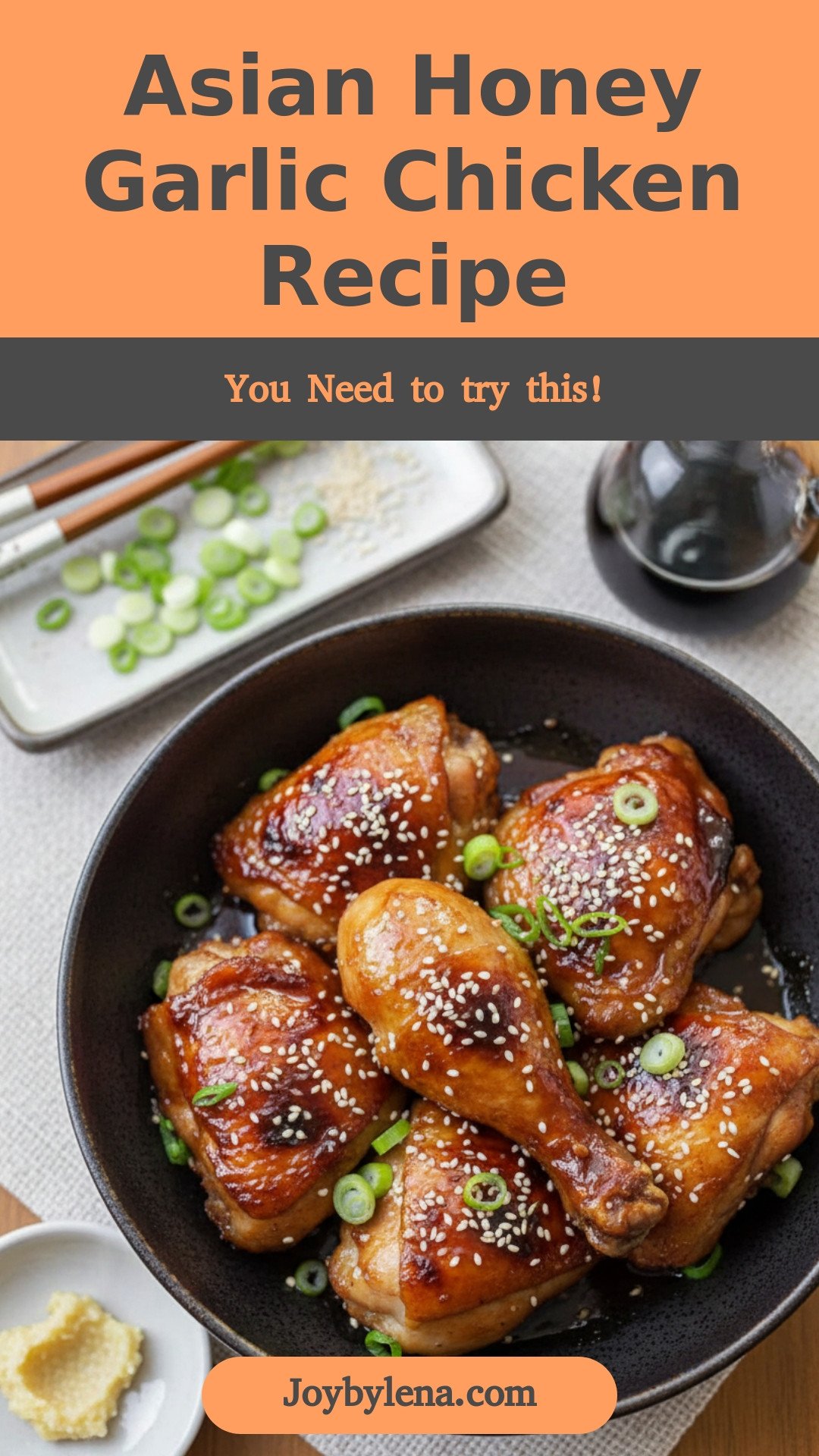 Asian Honey Garlic Chicken