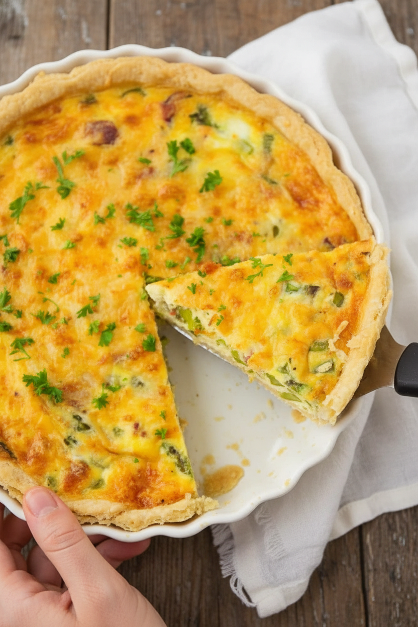 Asparagus Quiche