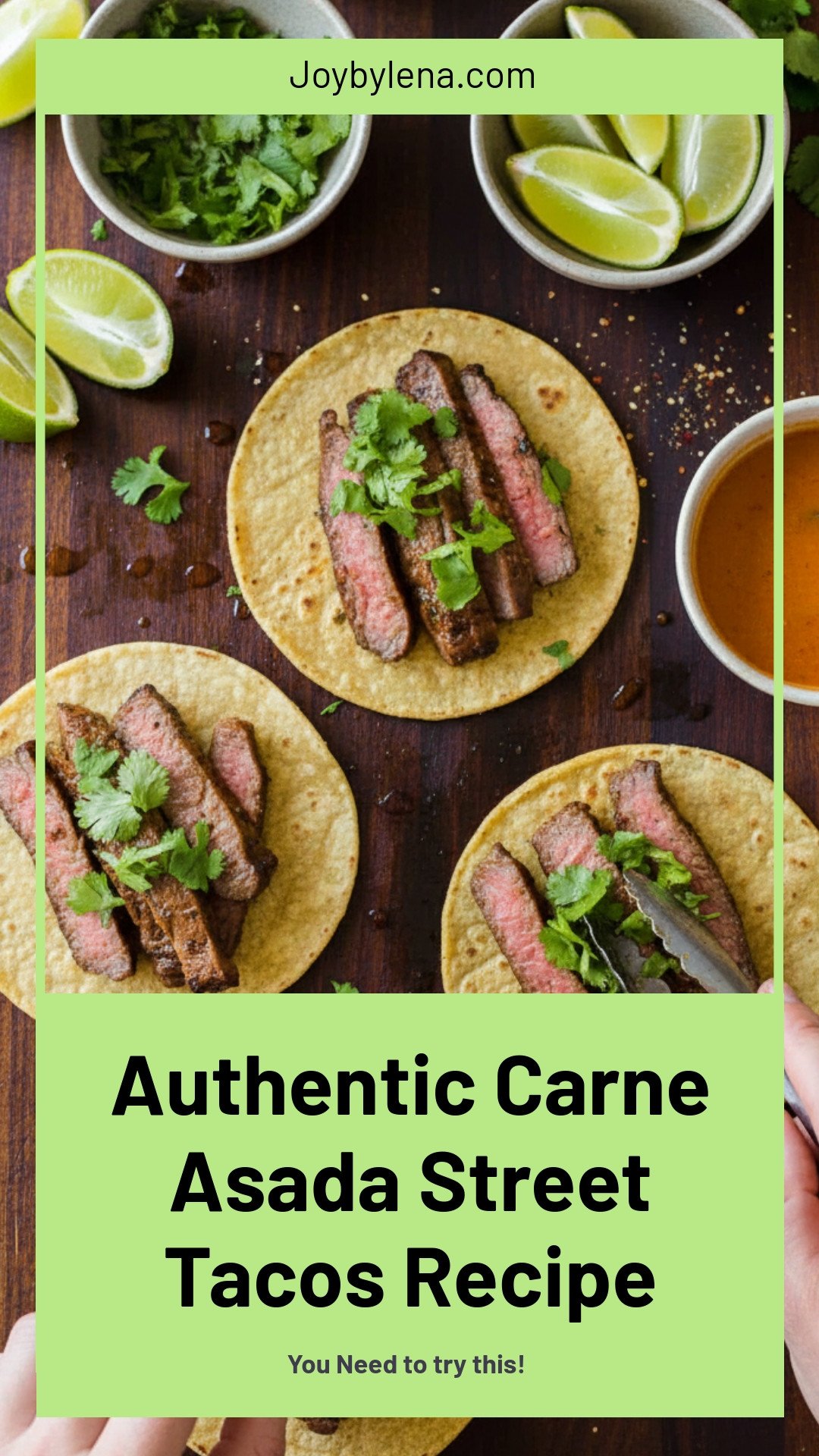 Authentic Carne Asada + Street Tacos