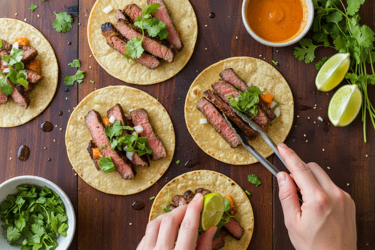 Authentic Carne Asada Street Tacos Recipe