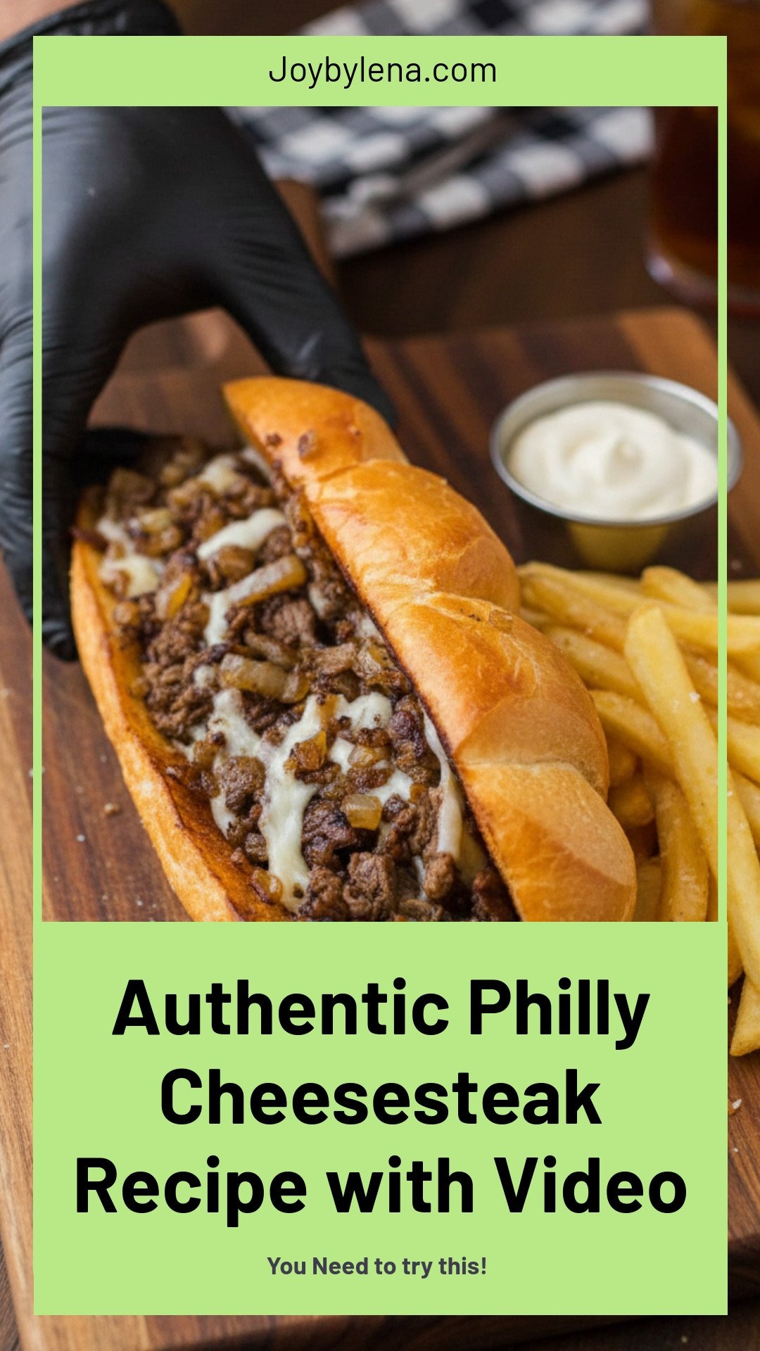 Philly Cheesesteak (with Video)