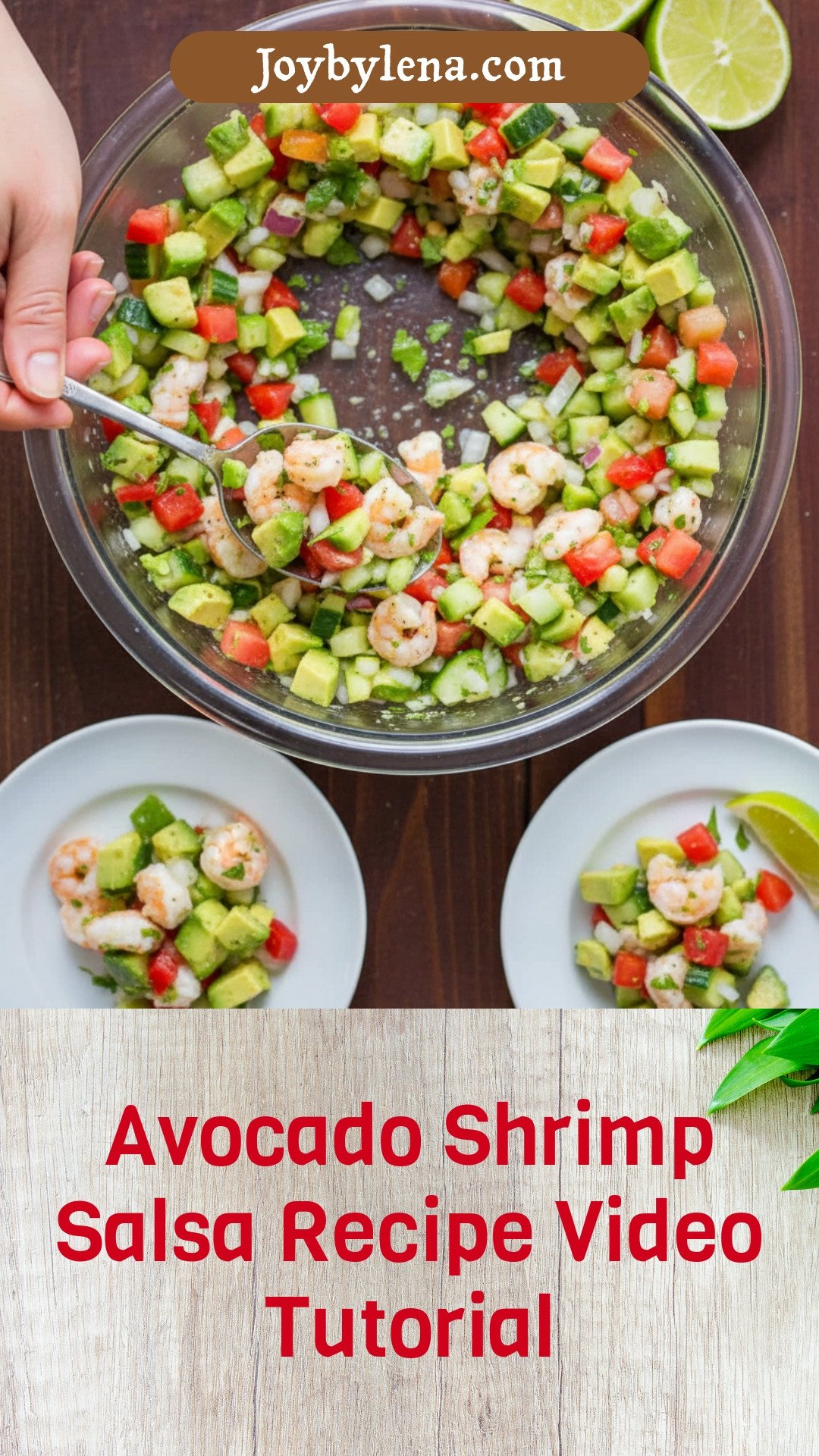 Avocado Shrimp Salsa Recipe (VIDEO)