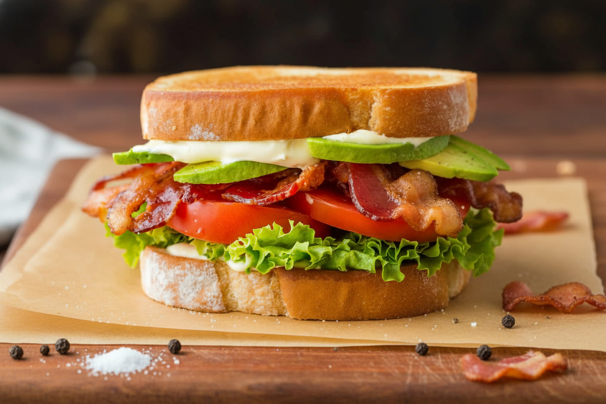 BLT Sandwich Recipe with the Best Sauce Video