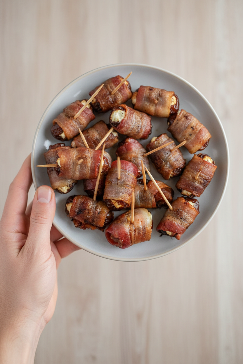Bacon Wrapped Dates