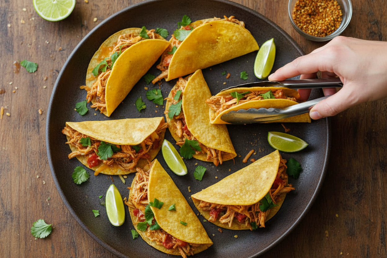 Baked Chicken Tacos Recipe with Video