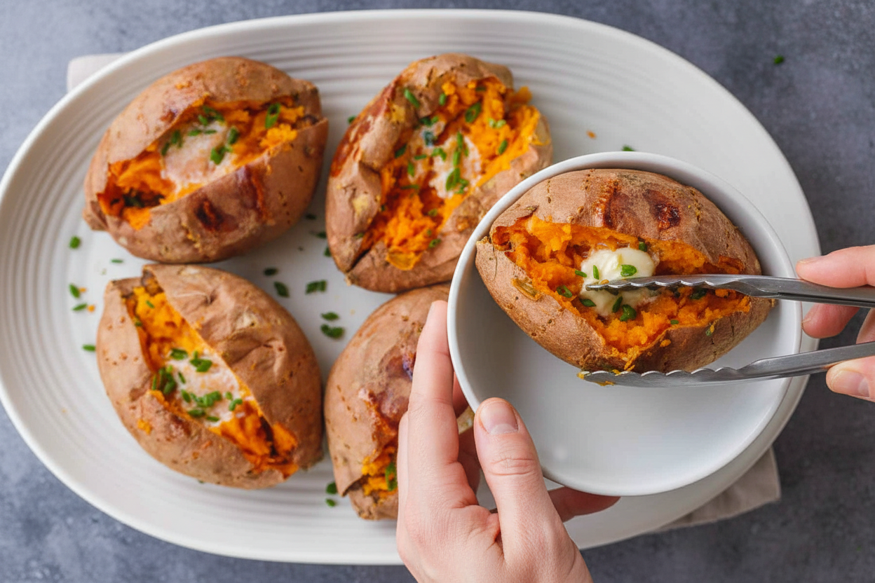 Easy Baked Sweet Potato Recipe