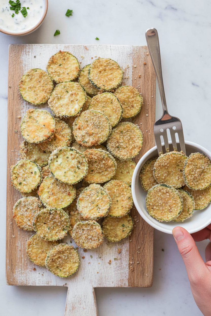 Baked Zucchini Chips