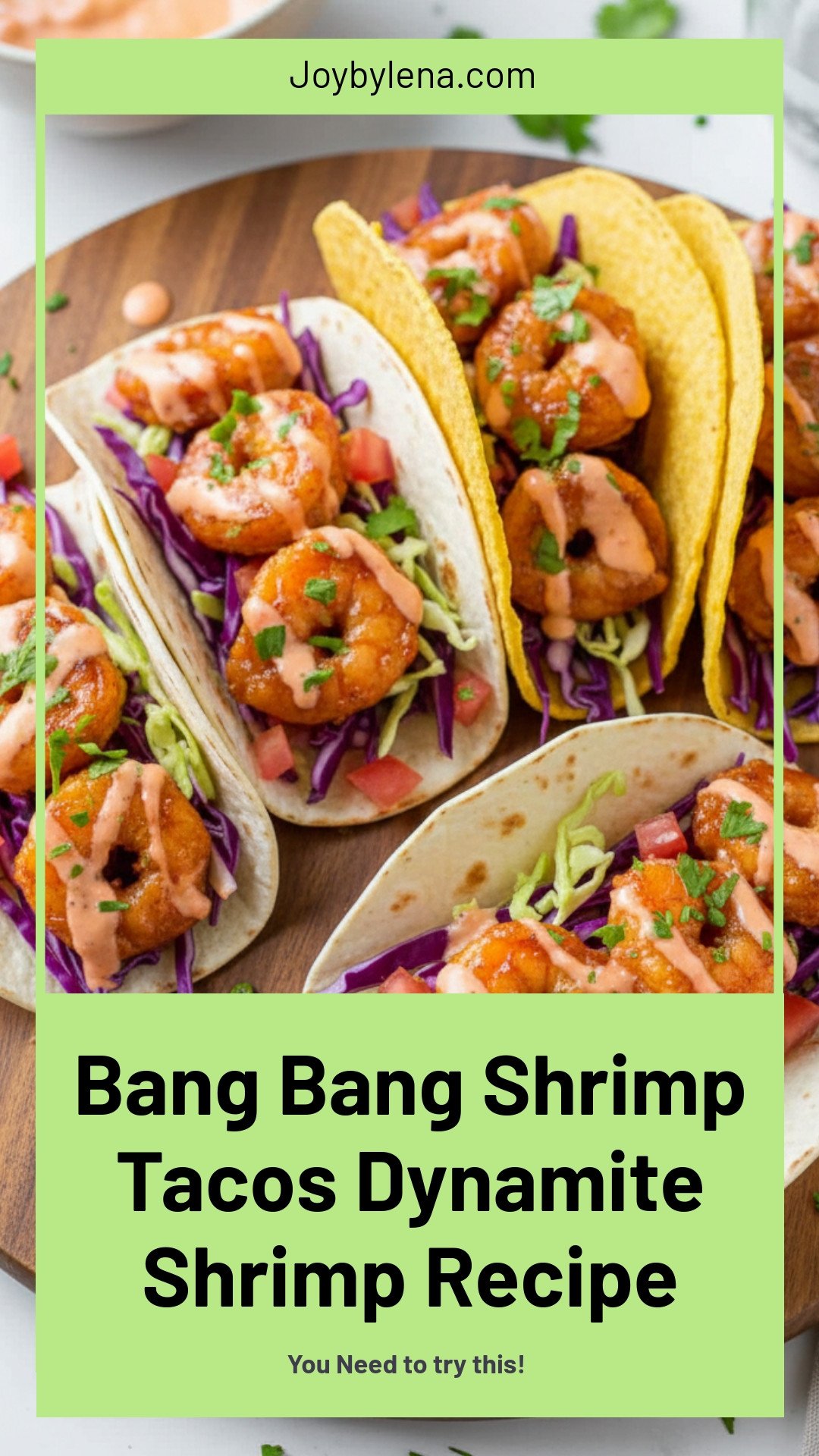 Bang Bang Shrimp Tacos (Dynamite Shrimp)