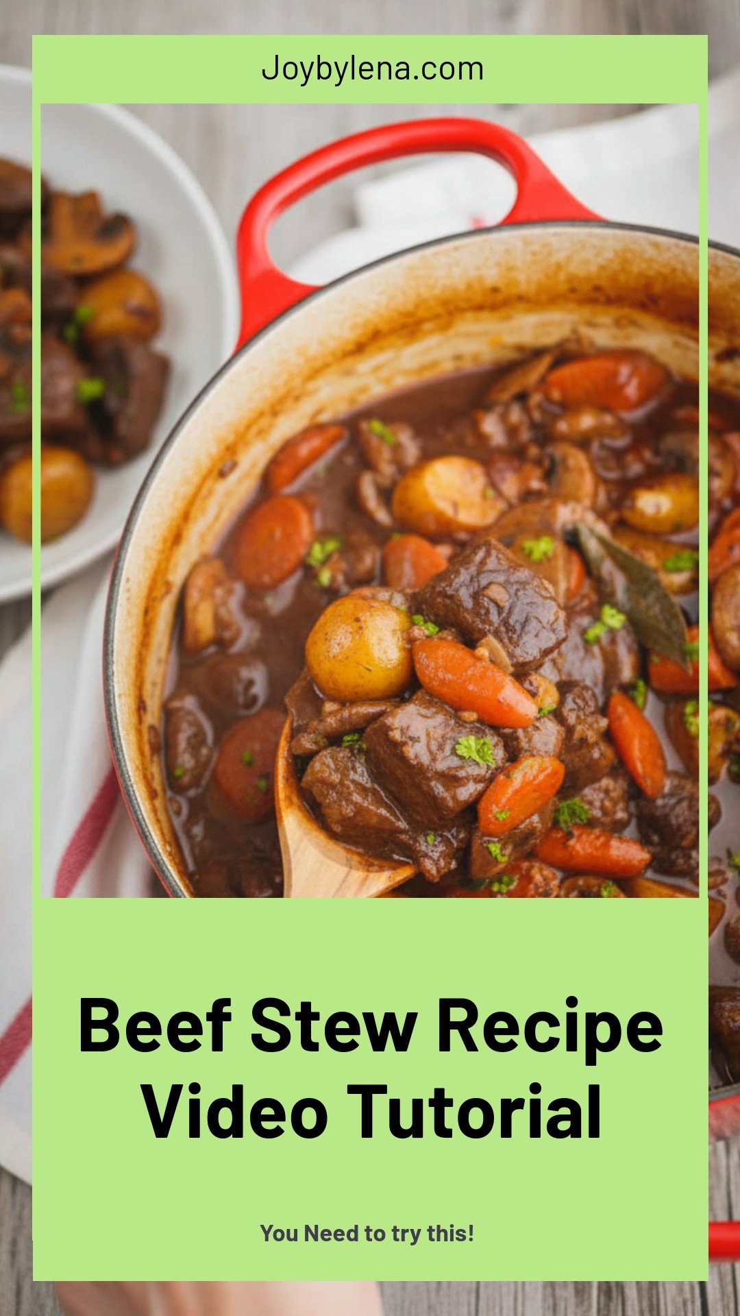 Beef Stew Recipe (VIDEO)