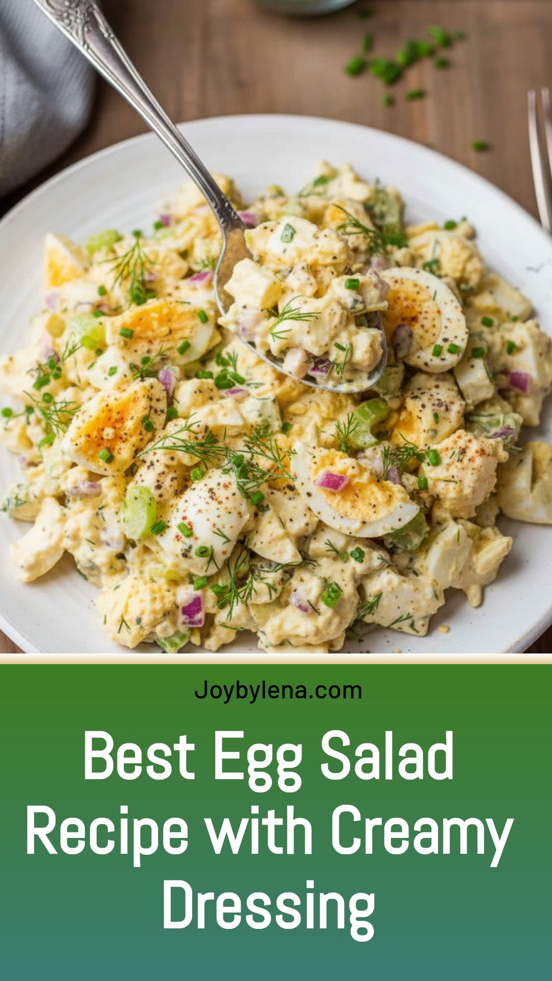 Egg Salad Recipe with the Best Dressing