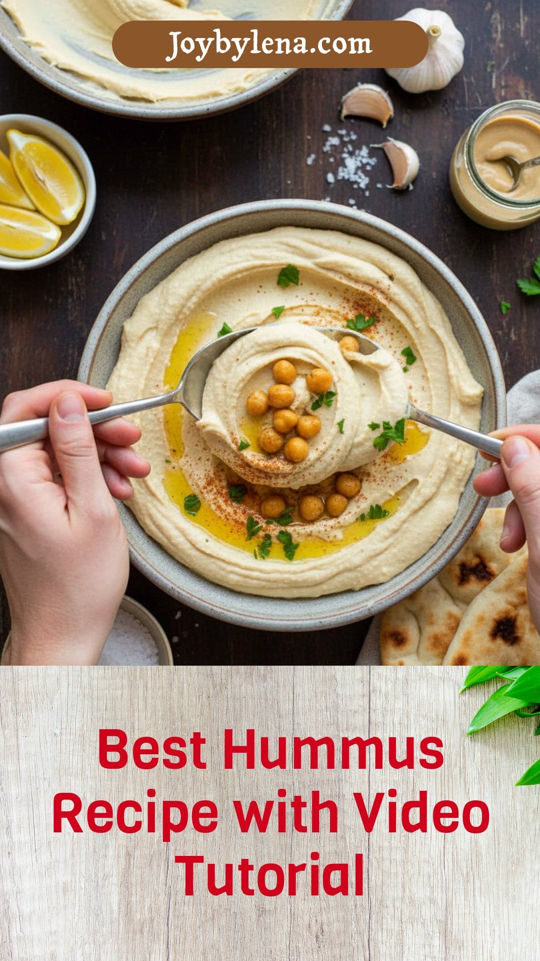Best Hummus Recipe (with Video)
