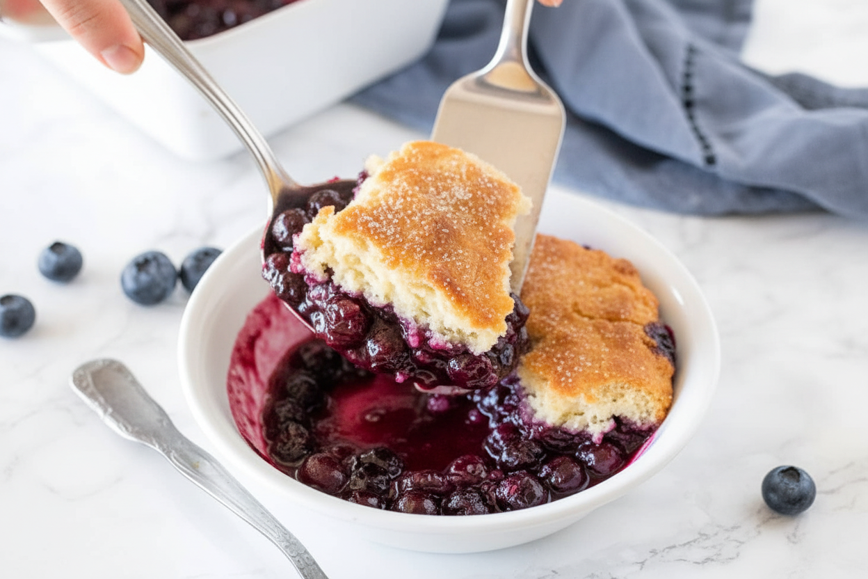Easy Blueberry Cobbler Recipe
