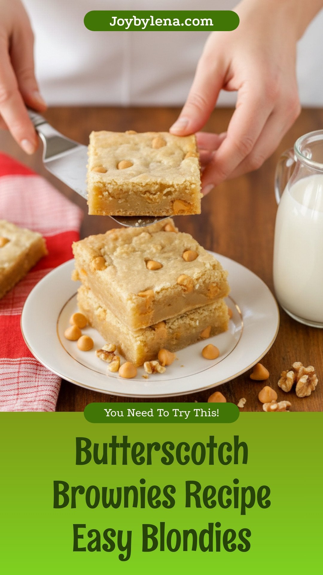 Butterscotch Brownies