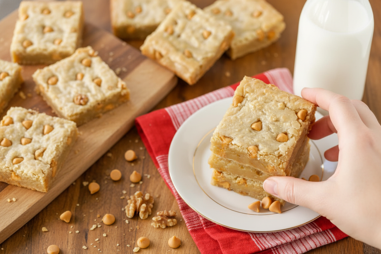 Butterscotch Brownies Recipe Easy Blondies