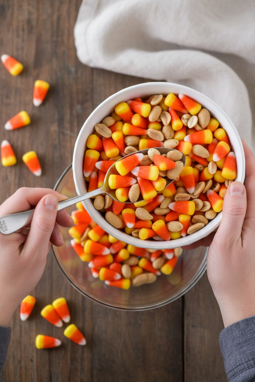 Candy Corn and Peanuts