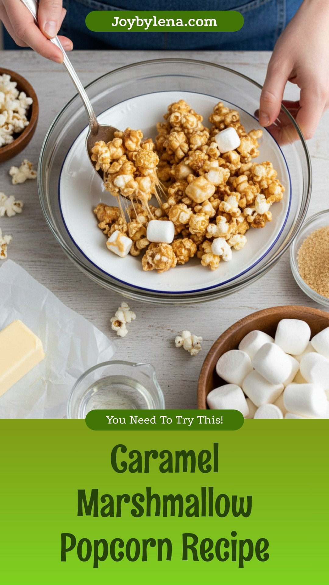 Caramel Marshmallow Popcorn