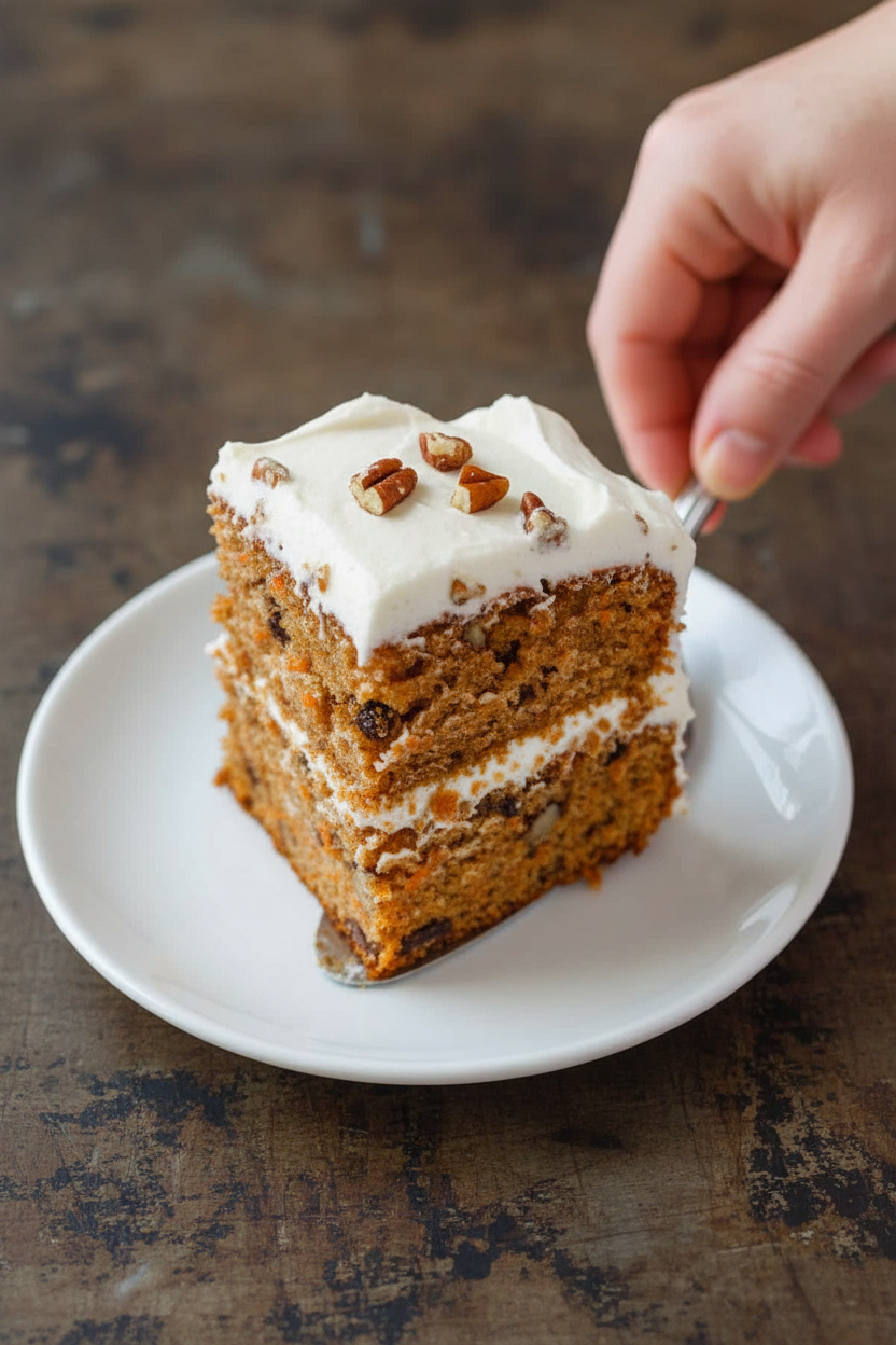 Carrot Cake Recipe (with Video)