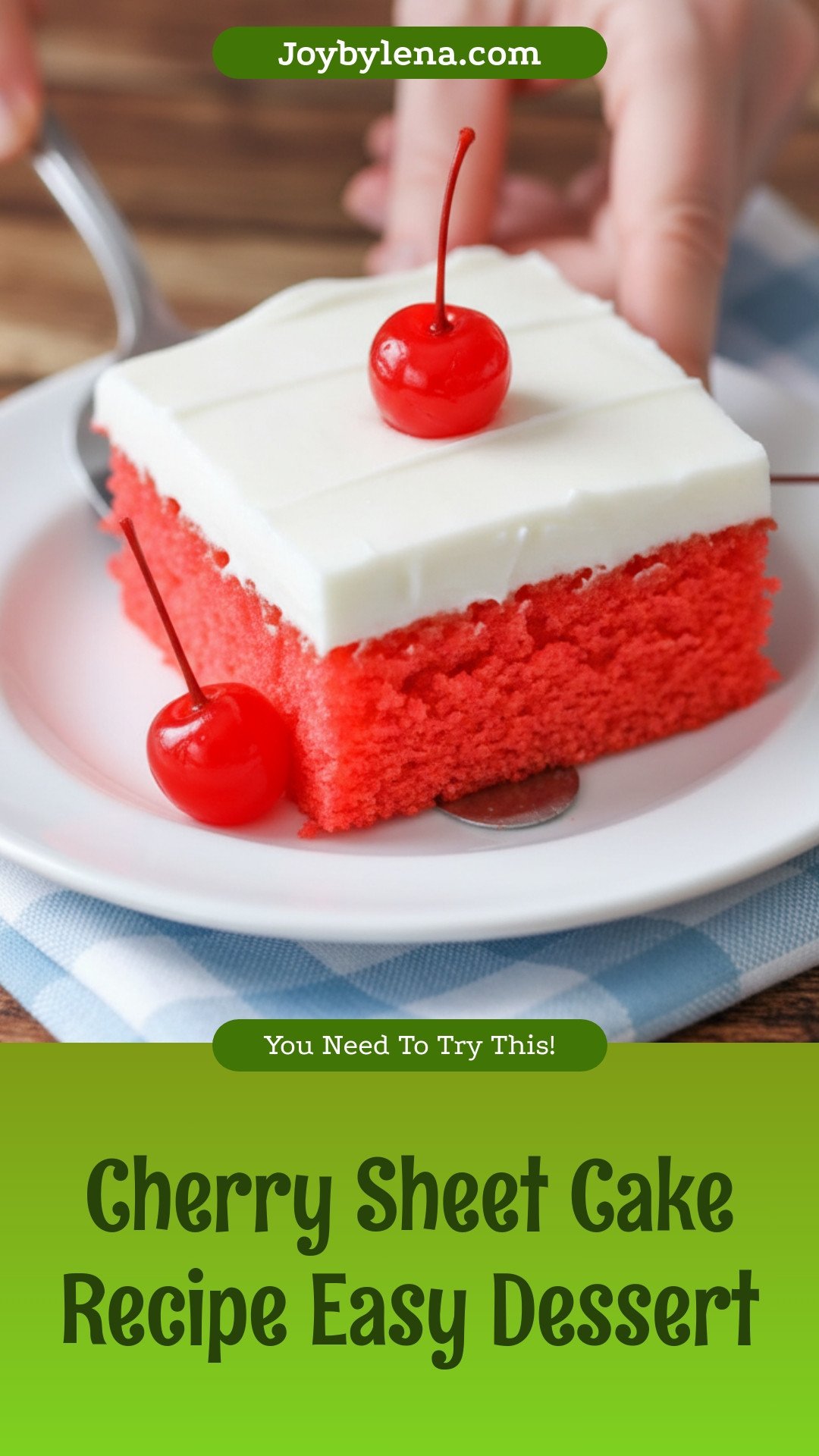 Cherry Sheet Cake