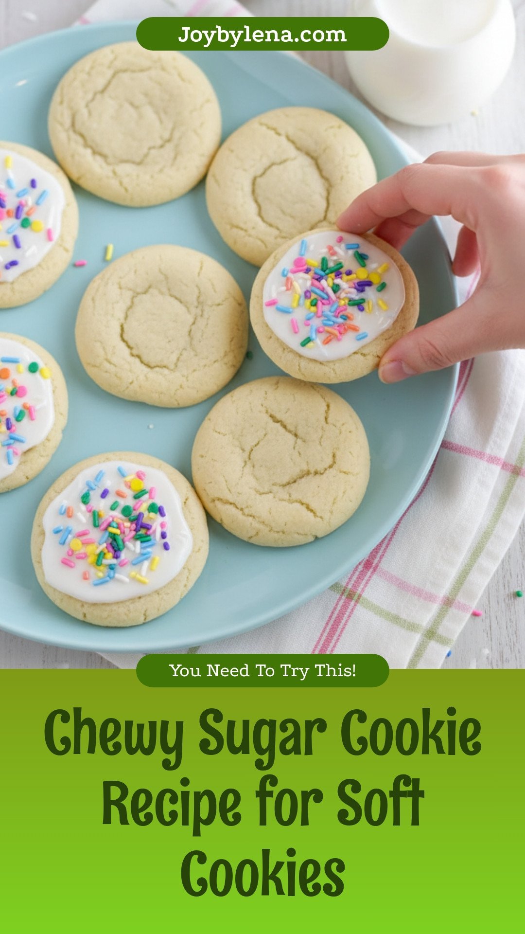 Chewy Sugar Cookies