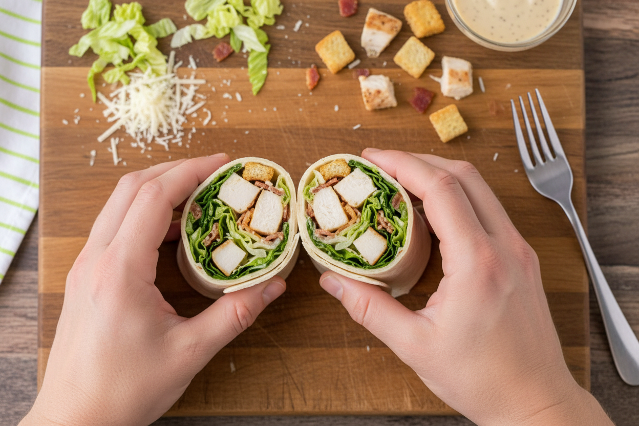 Easy Chicken Caesar Wrap Recipes