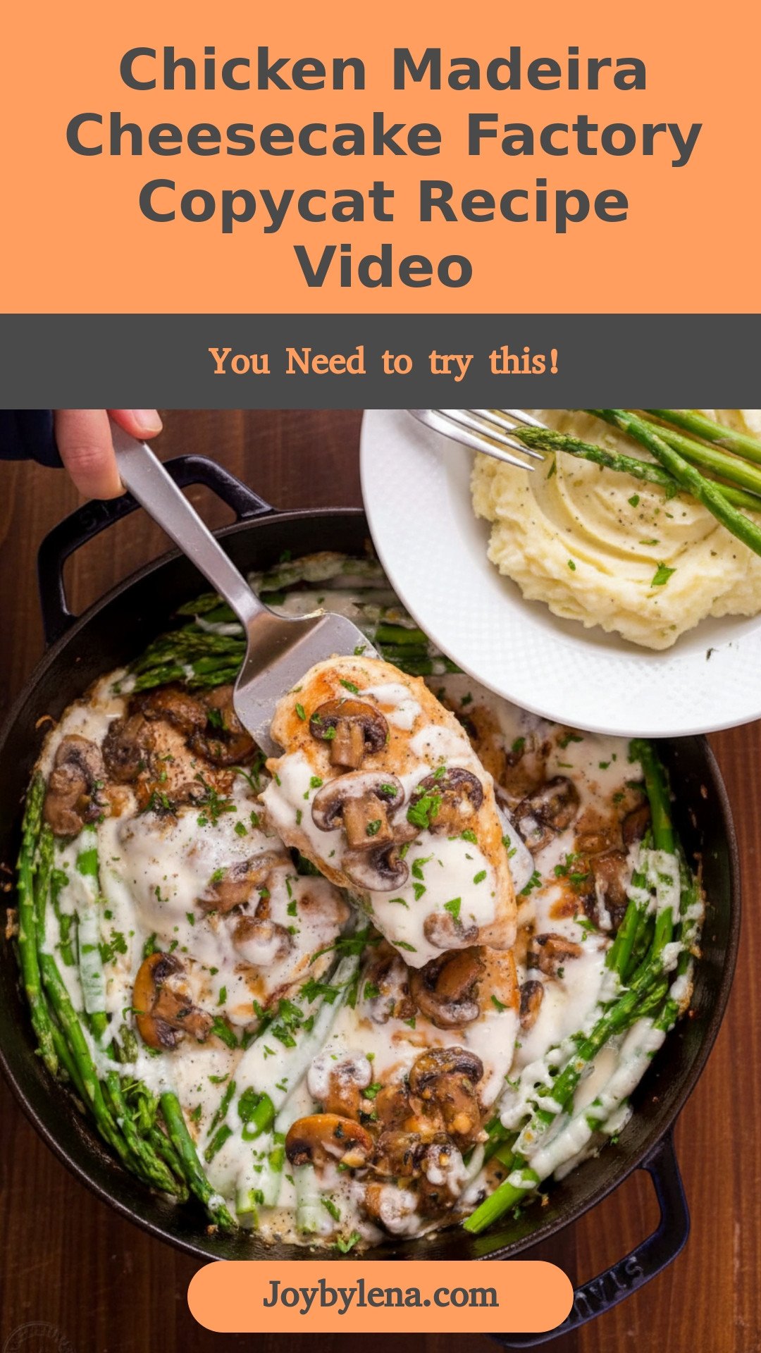 Chicken Madeira - Cheesecake Factory Copycat (VIDEO)