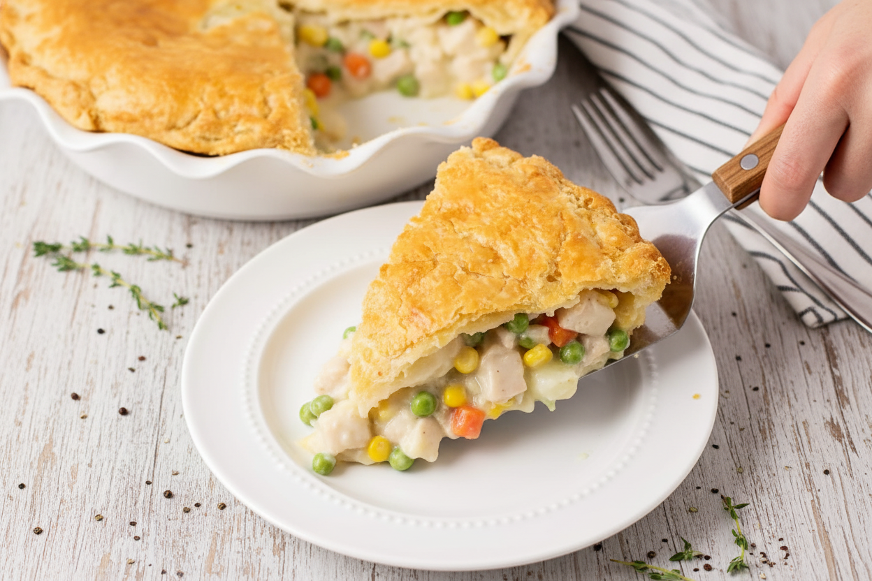 Easy Chicken Pot Pie Recipe for Dinner