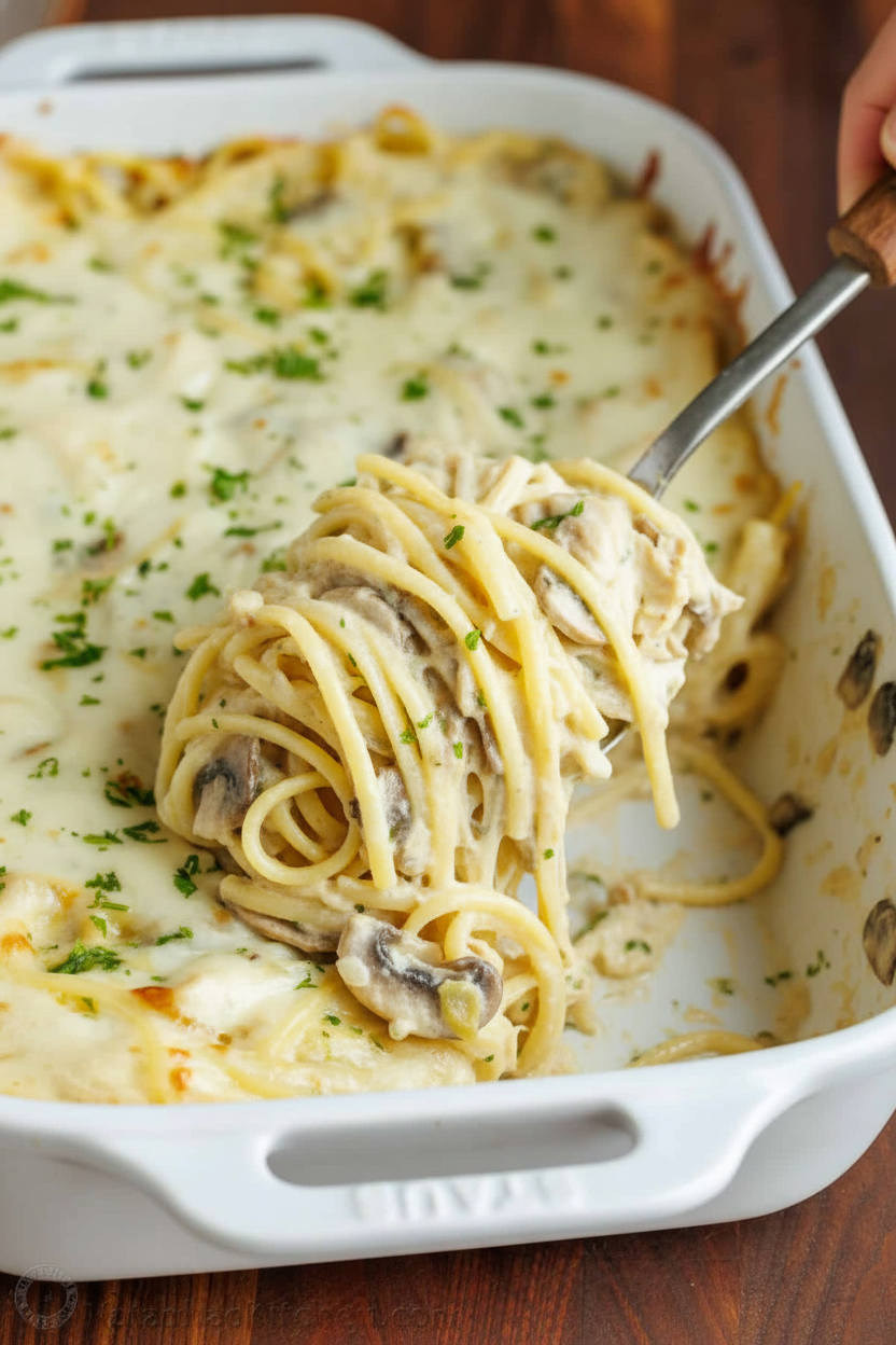 Chicken Tetrazzini Recipe (with Video)