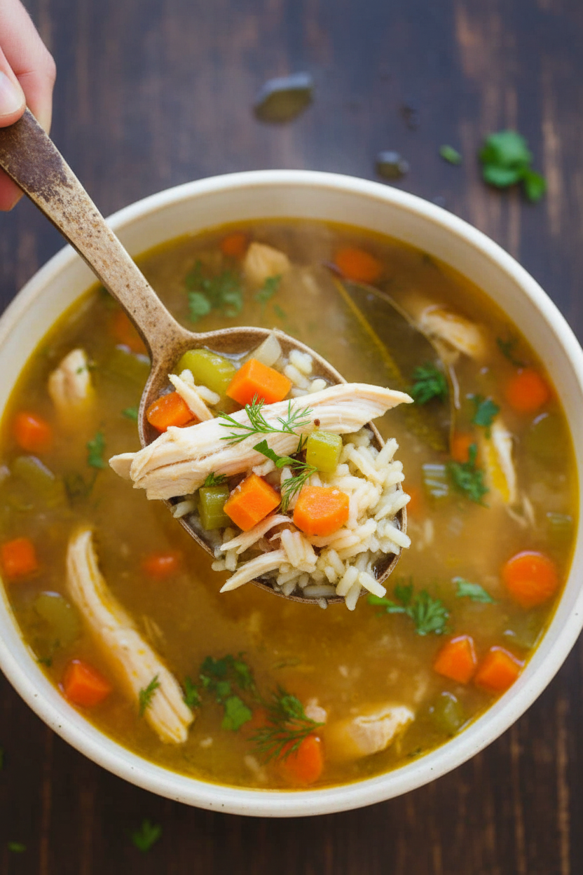 Chicken and Rice Soup Recipe