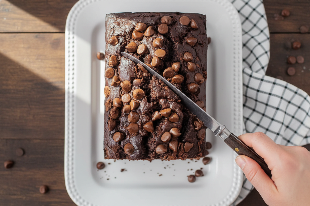 Chocolate Banana Bread Recipe Easy Homemade