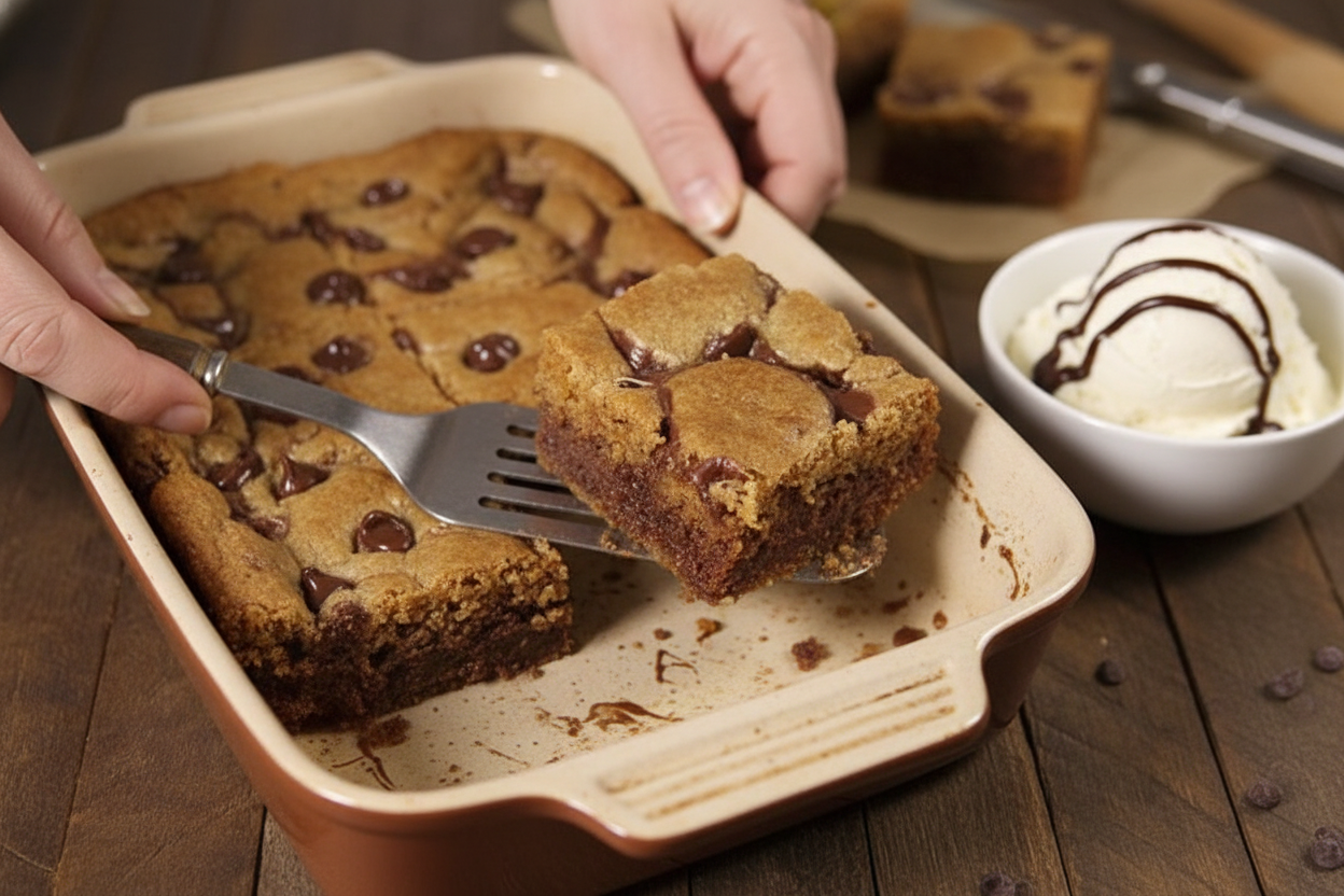 Gooey Chocolate Chip Delight Bars Recipe