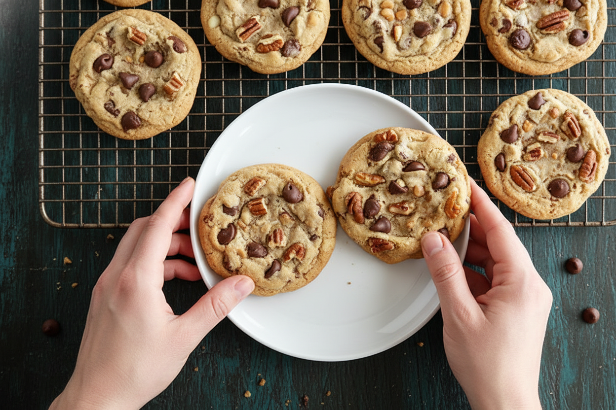 Chocolate Chip Toffee Pecan Cookie Recipe