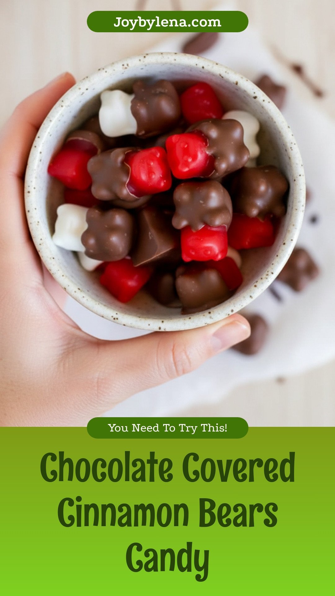 Chocolate Covered Cinnamon Bears