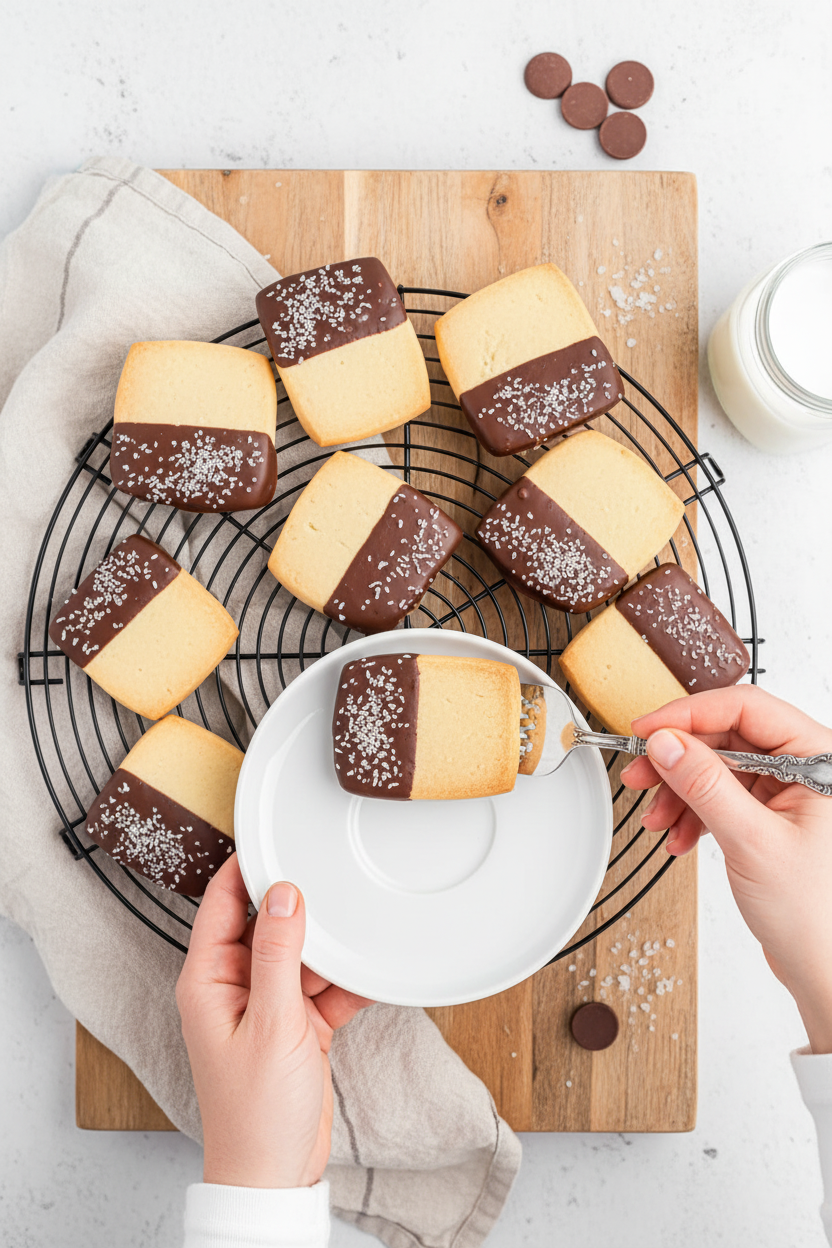 Chocolate Dipped Cookies