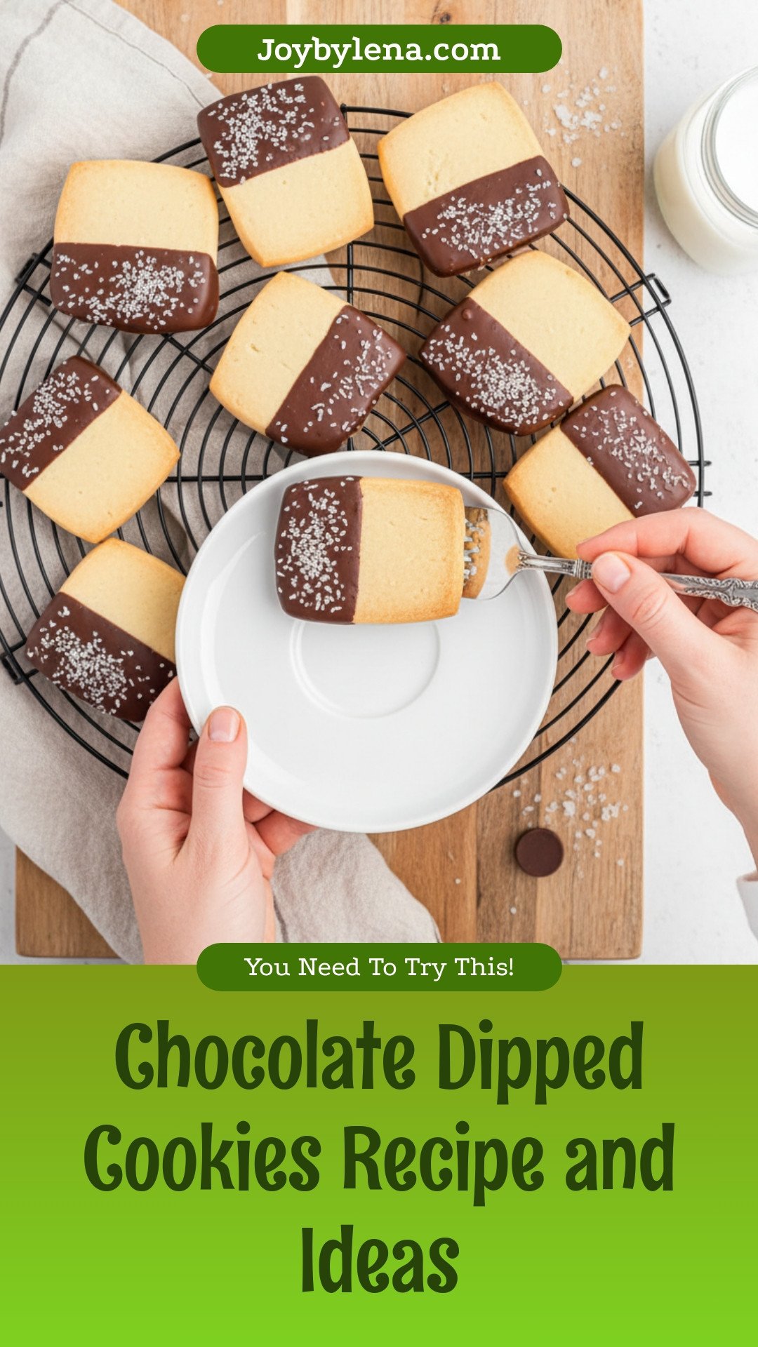 Chocolate Dipped Cookies