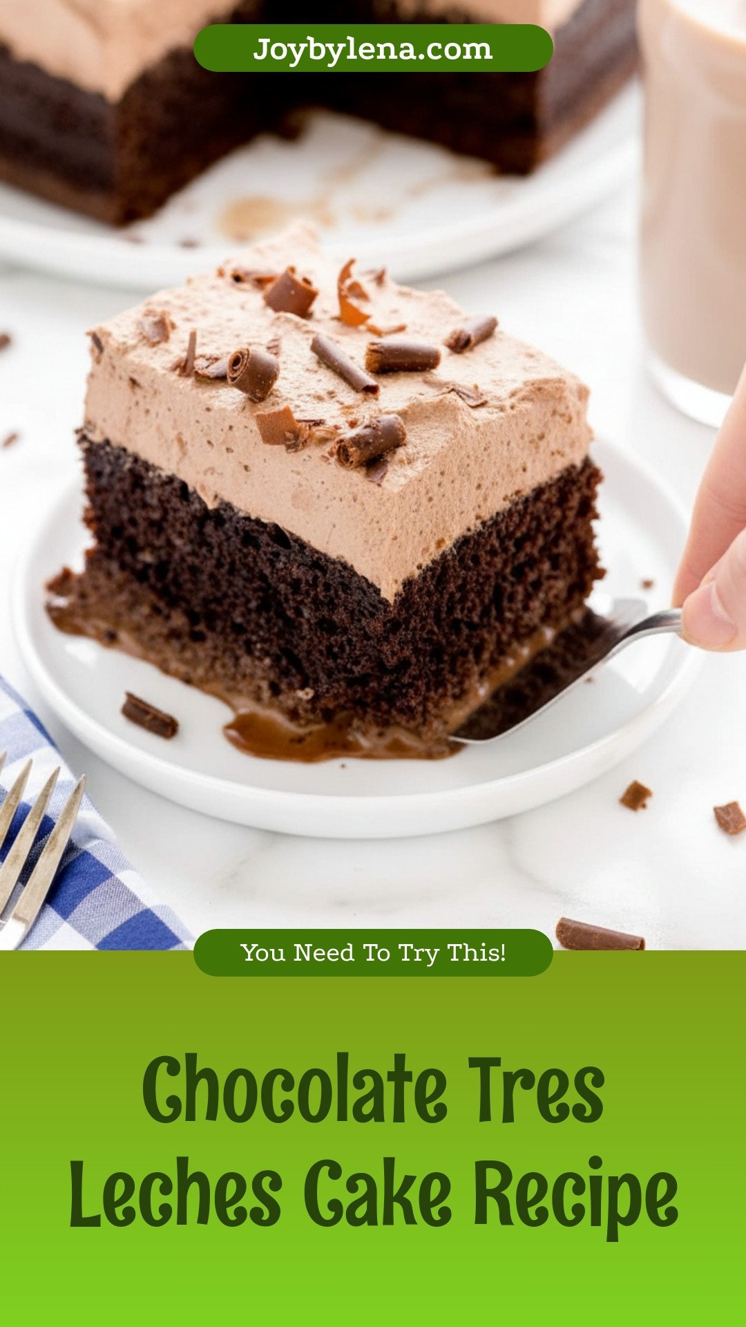 Chocolate Tres Leches Cake