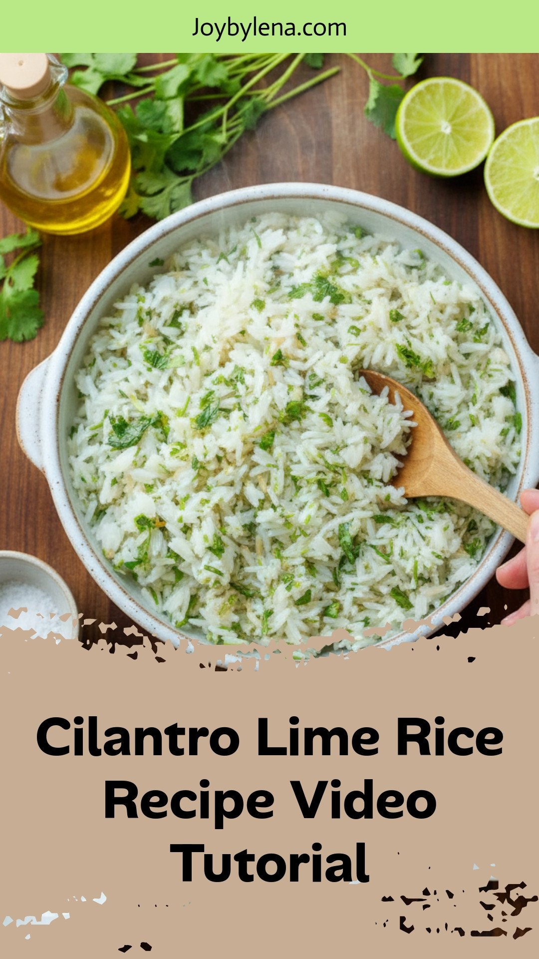 Cilantro Lime Rice Recipe (VIDEO)