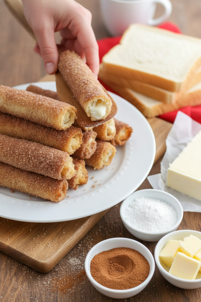Cinnamon Cream Cheese Roll Ups