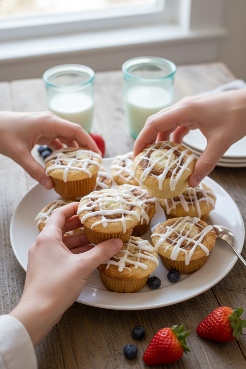 Cinnamon Roll Muffins
