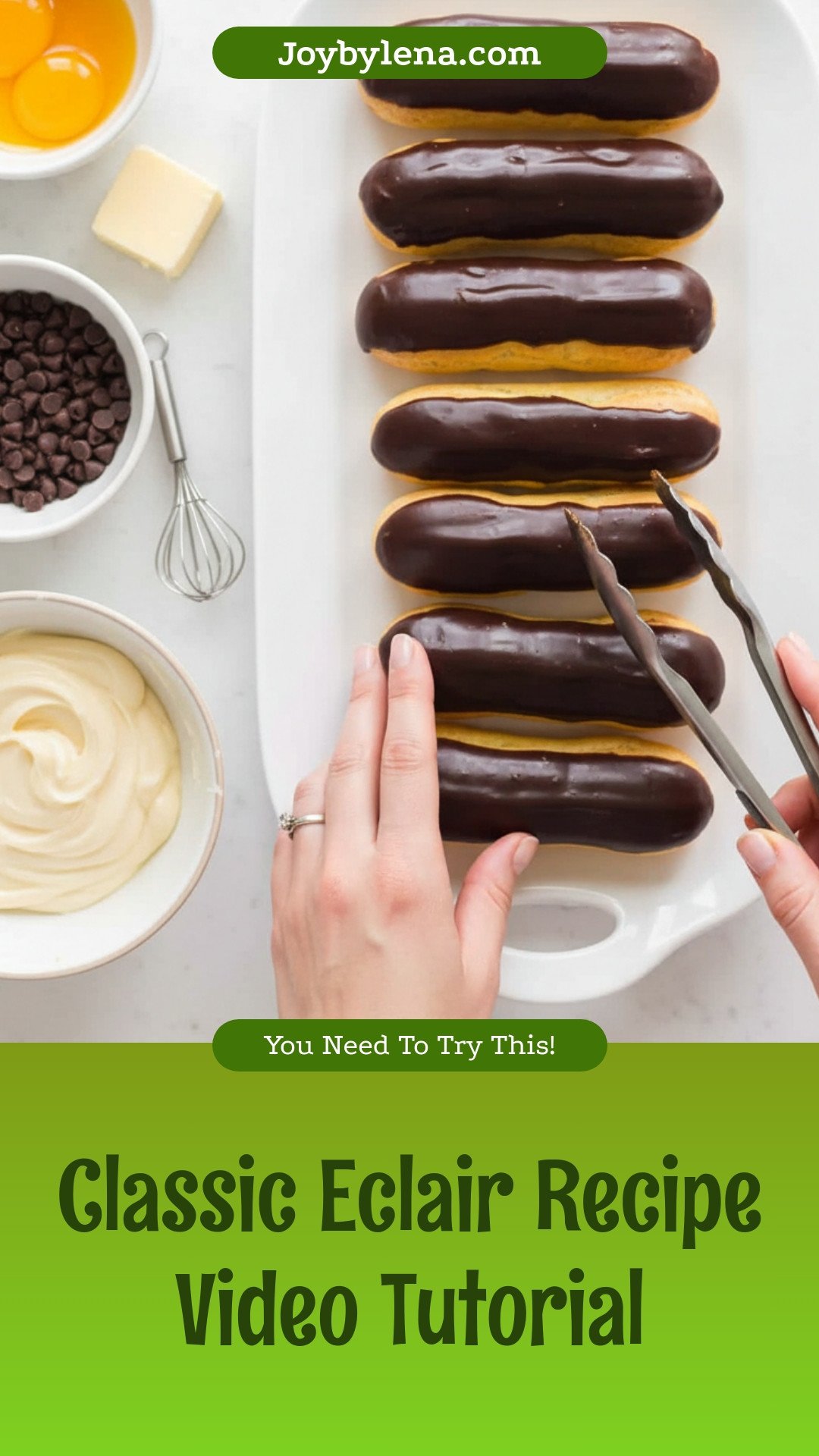 Classic Eclairs (VIDEO)