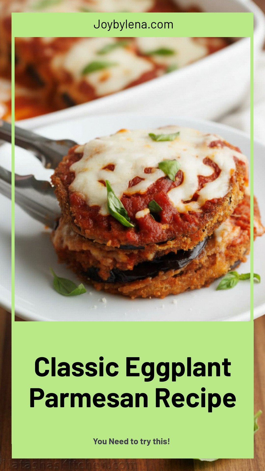 Classic Eggplant Parmesan Recipe