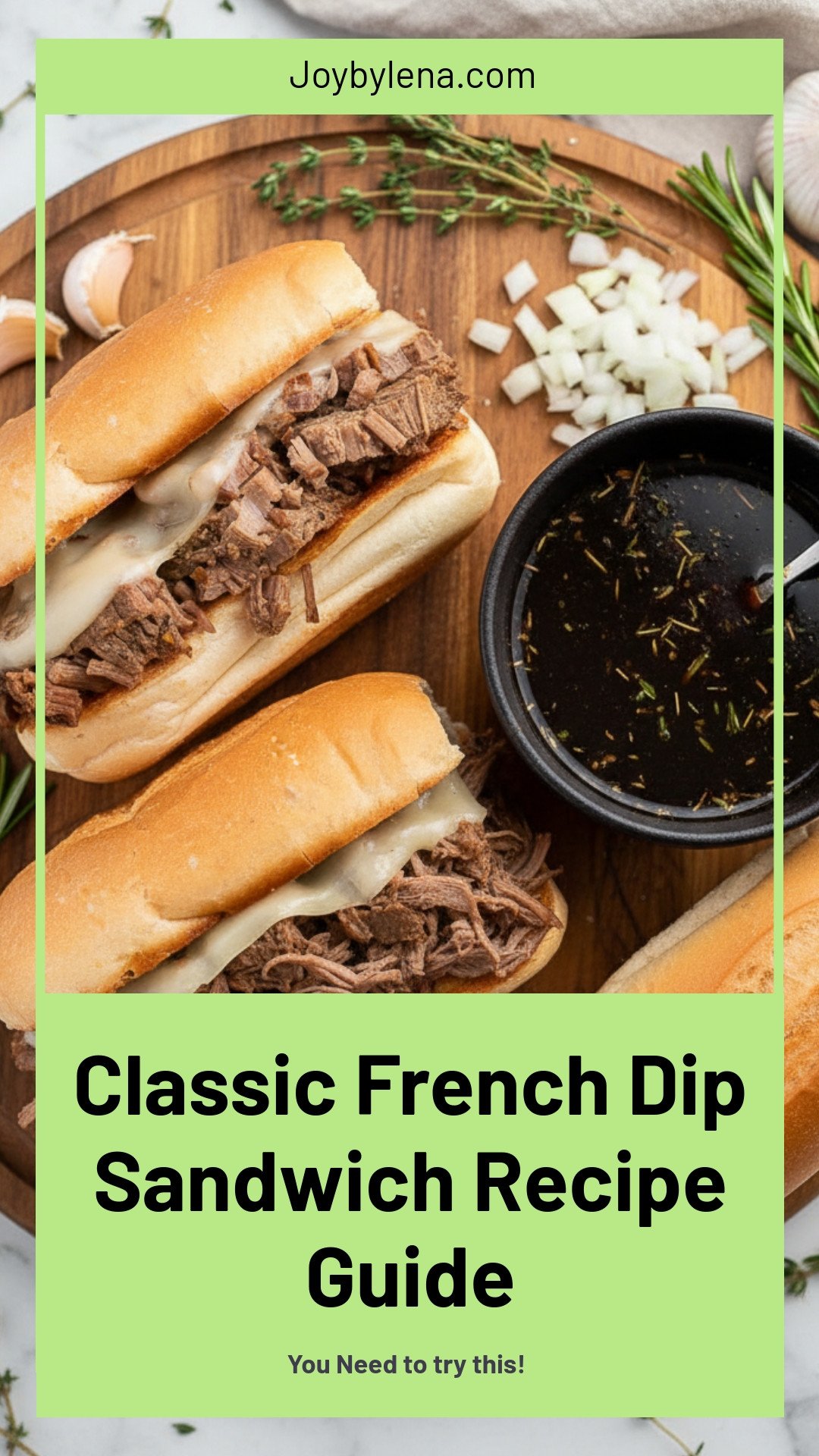 French Dip Sandwich