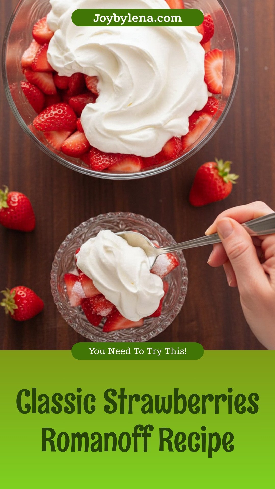 Strawberries Romanoff Recipe