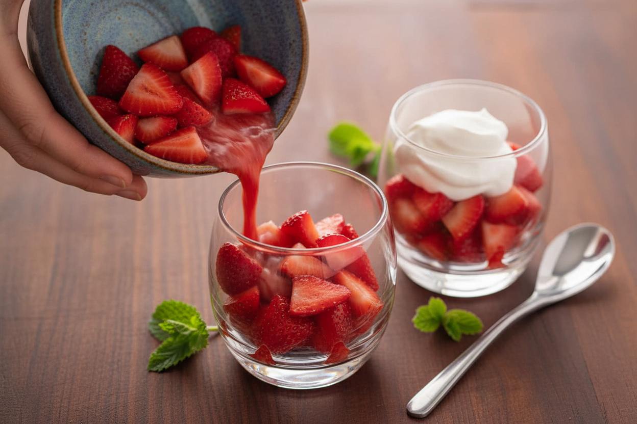 Classic Strawberries Romanoff Recipe